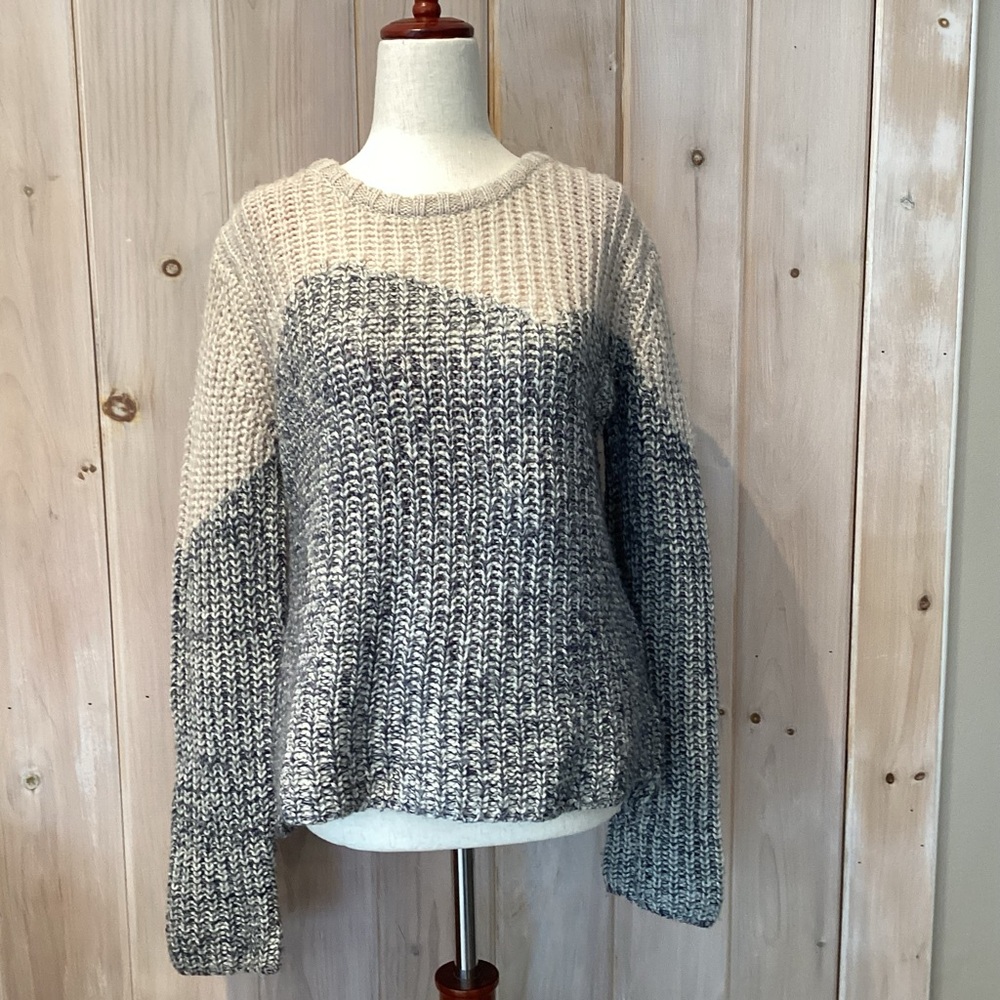 Anthropologie YOON Chunky Knit Sweater